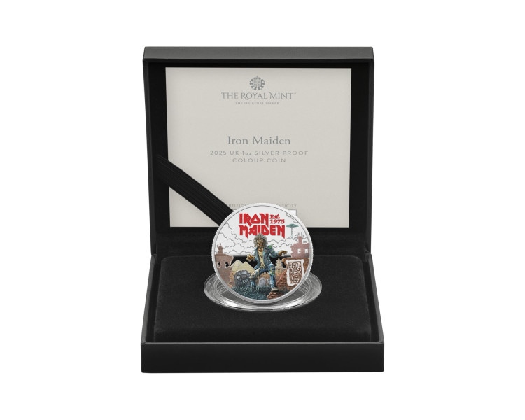 Iron Maiden - 1oz - 2025 - Proof