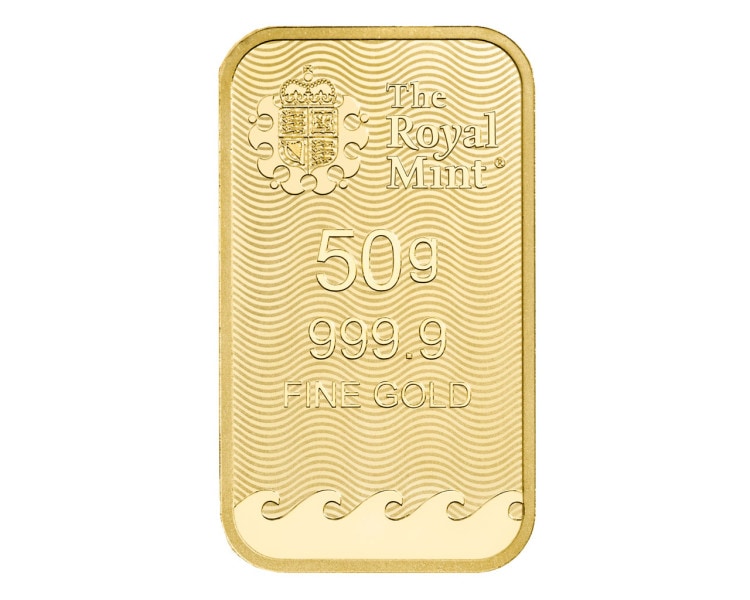 The Royal Mint Złota Sztabka 50g
