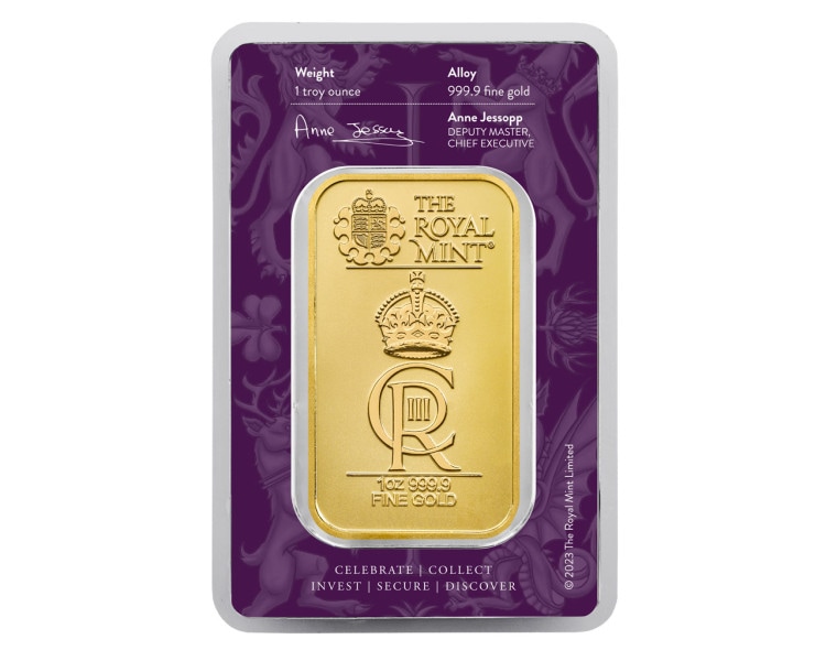 The Royal Mint Złota Sztabka The Royal Celebration 2023 - 1oz
