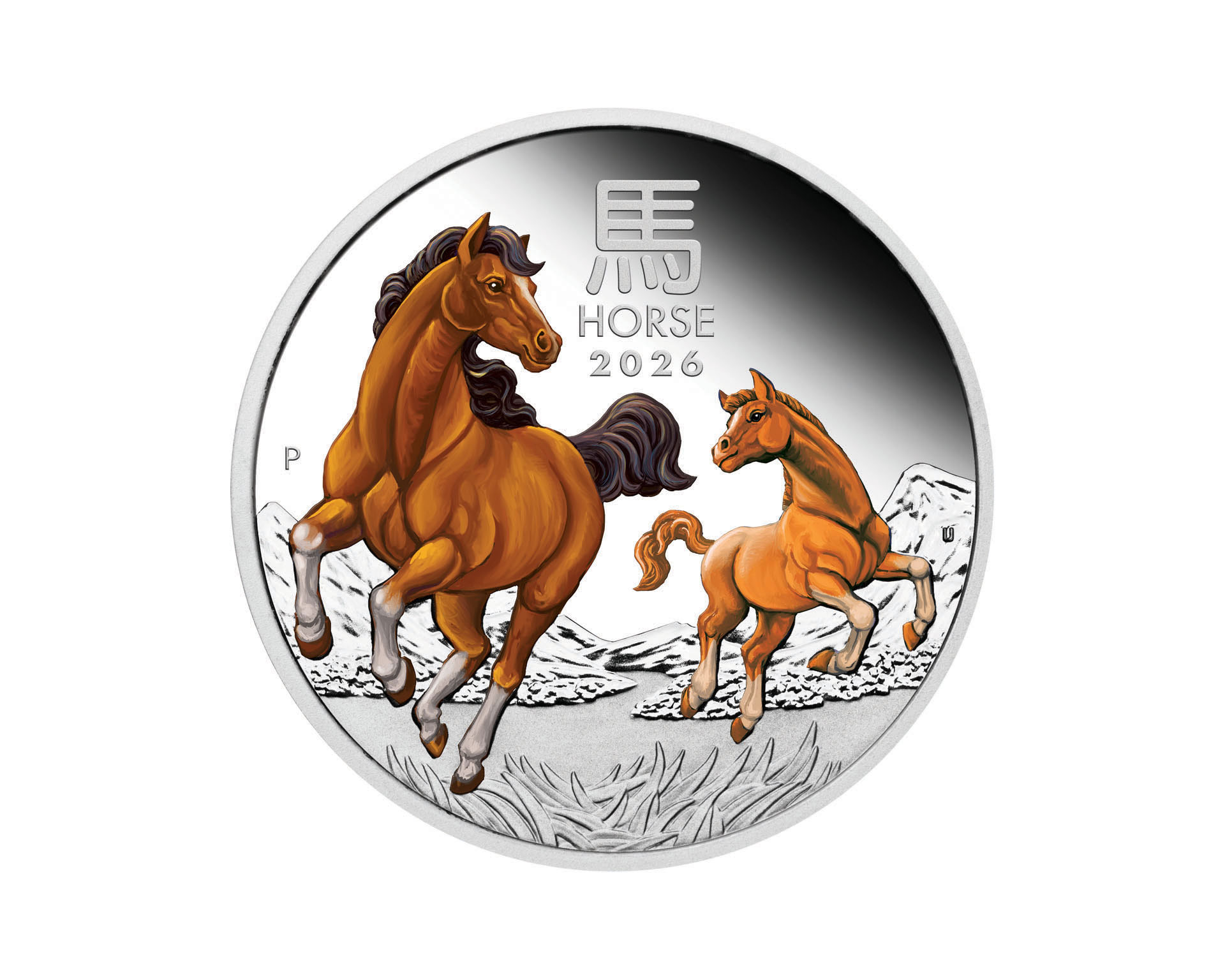 Lunar III Rok Konia - 1oz - 2026 - Proof - Edycja Kolorowa