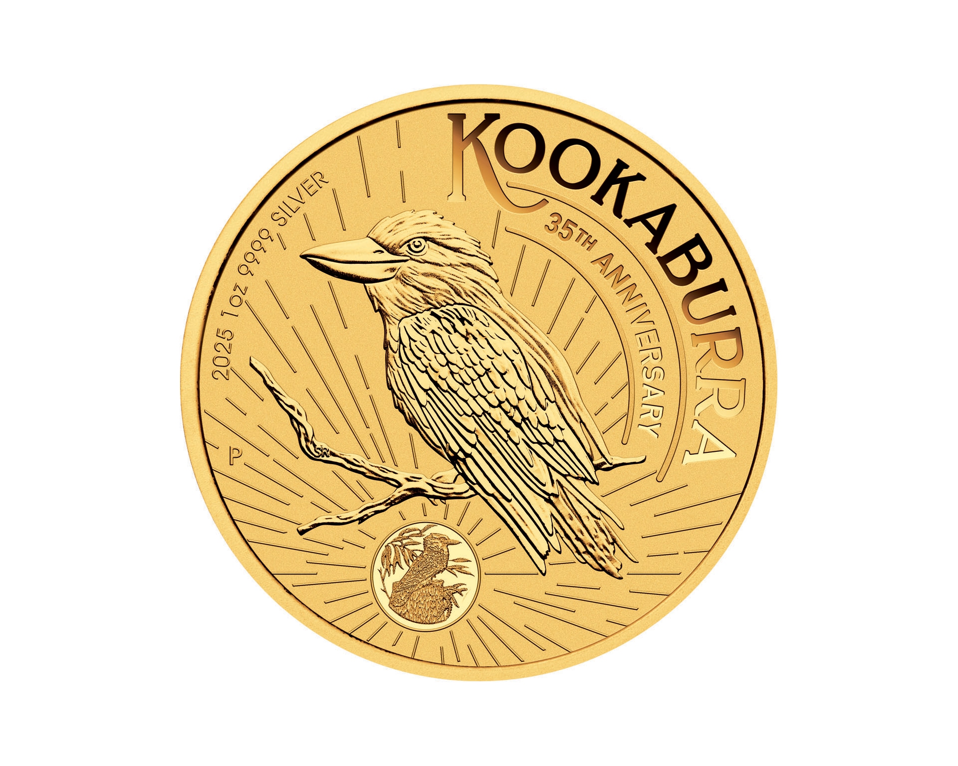 Kookaburra 35th Anniversary - 1oz - 2025 - Gold Plated - Proof