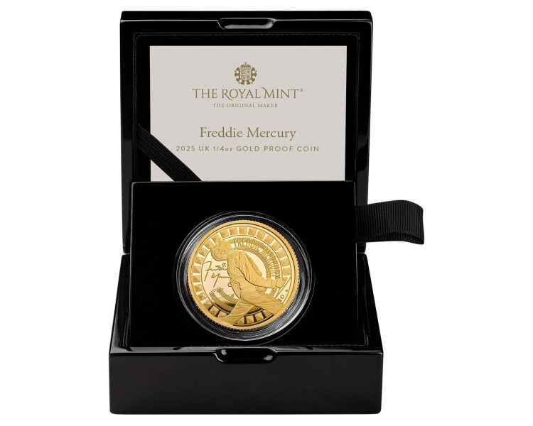 Freddie Mercury 2025 1/4oz - Proof