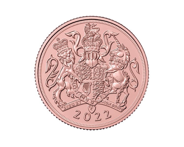 Brytyjski Suweren 1 Funt - Platynowy Jubileusz Królowej Elżbiety II (24h)