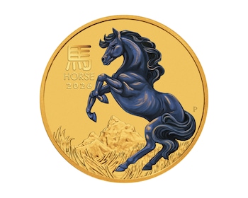 Australijski Lunar - Rok Konia 1/10oz - Edycja kolorowa (24h)