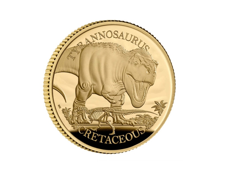 Dinosaurs: Iconic Specimens - Tyrannosaurus 1/4oz Proof