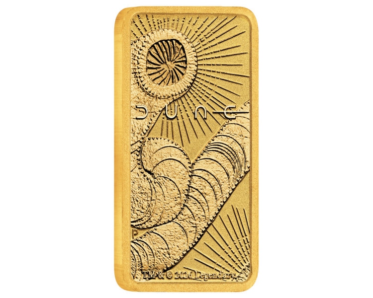 The Perth Mint - Złota Sztabka 1g - DUNE - 2026