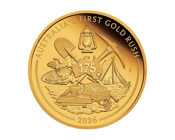 Australia’s First Gold Rush 175th Anniversary 1oz - 2026 - Proof