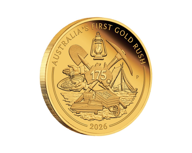 Australia’s First Gold Rush 175th Anniversary 1oz - 2026 - Proof