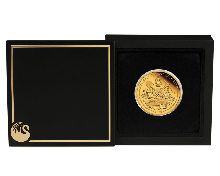 Australia’s First Gold Rush 175th Anniversary 1oz - 2026 - Proof