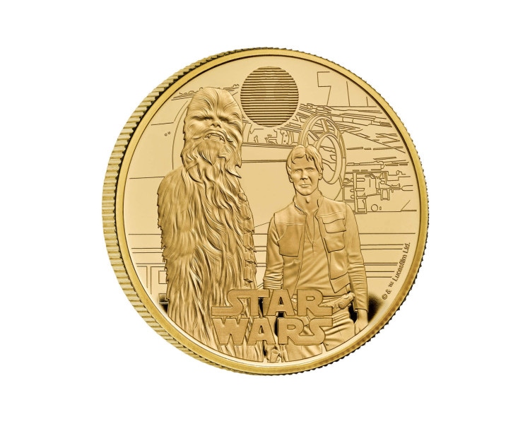 Star Wars: Han Solo and Chewbacca 1oz Proof