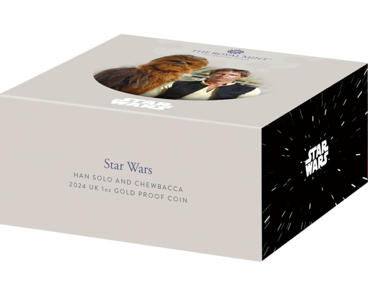 Star Wars: Han Solo and Chewbacca 1oz Proof