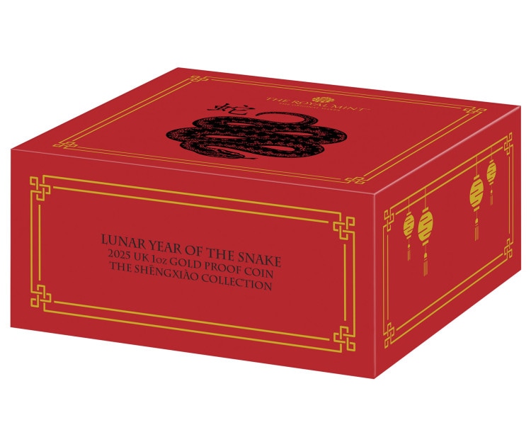 Lunar Year of the Snake- The Royal Mint 1oz Proof