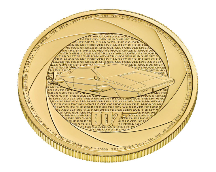 Six Decades of 007 - Bond of the 1970s - 1oz 2024