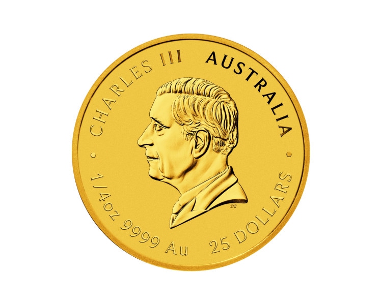 Australijski Lunar -  Rok Węża 1/4oz