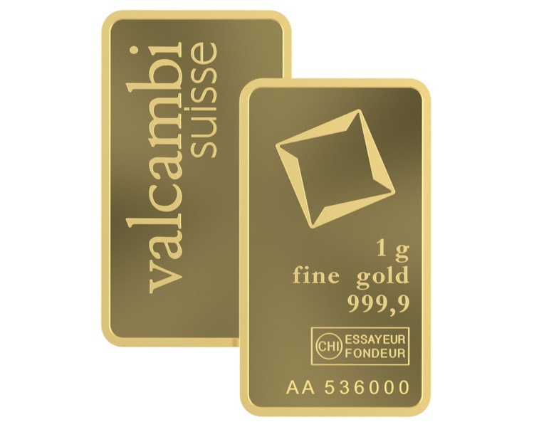 Valcambi Sztabka 1g
