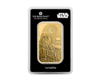 The Royal Mint - Złota Sztabka Star Wars Dark Side - 1oz (24h)