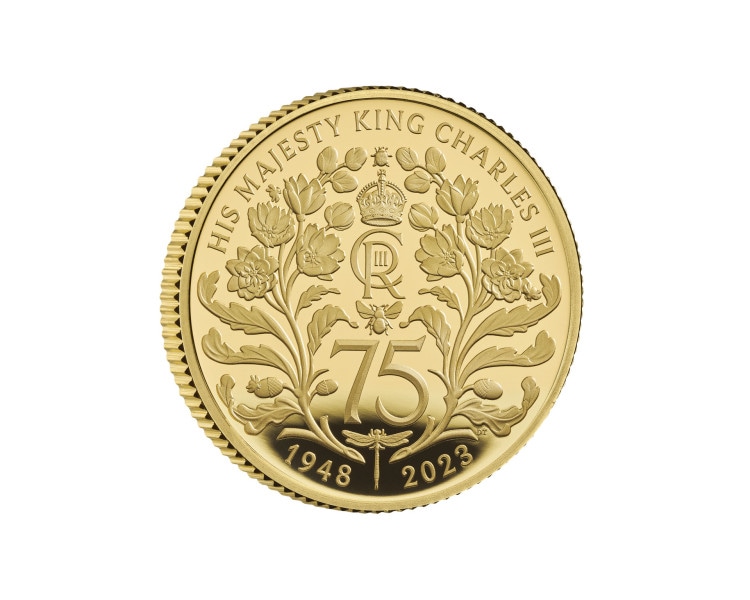 75th Birthday of His Majesty King Charles III 1/4oz 2023 - Proof