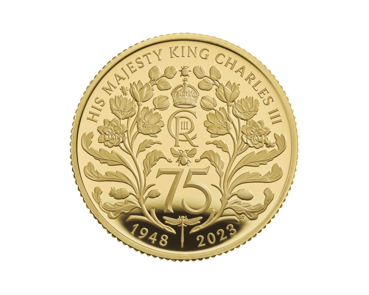 75th Birthday of His Majesty King Charles III 1/4oz 2023 - Proof