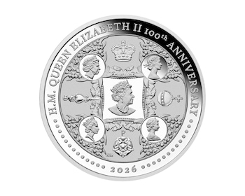 Queen Elizabeth II 100th Anniversary - 2026 - 1oz -Proof