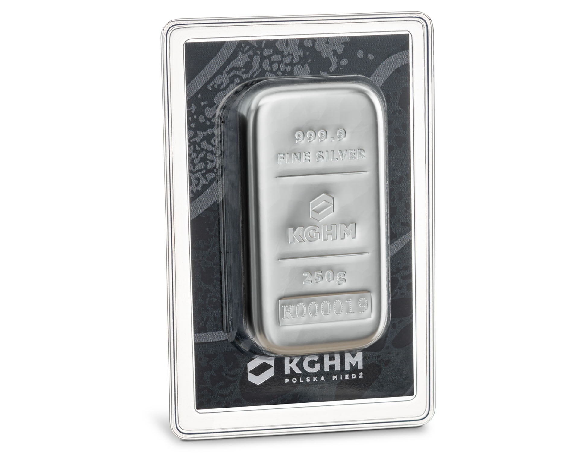 Srebrna Sztabka 250g KGHM (24h)
