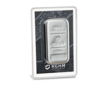 Srebrna Sztabka 250g KGHM (24h)
