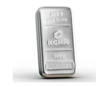 Srebrna Sztabka 500g KGHM (24h)
