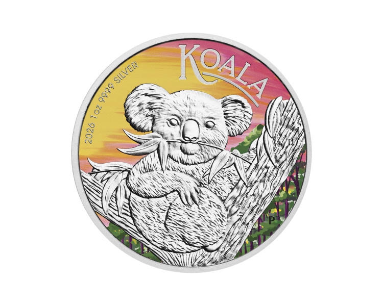 Australian Koala 1oz Brisbane Money Expo 2026 – Edycja kolorowa