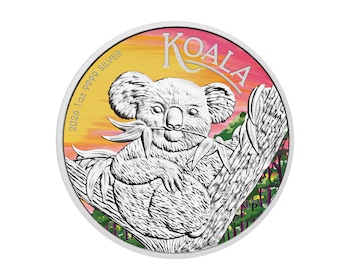 Australian Koala 1oz Brisbane Money Expo 2026 – Edycja kolorowa