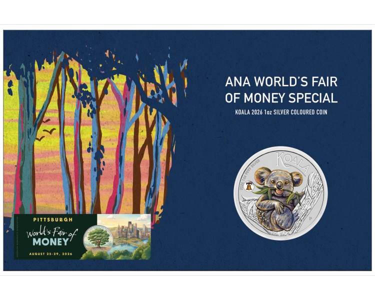 Australian Koala 1oz - ANA COIN SHOW Special 2026 - Edycja Kolorowa