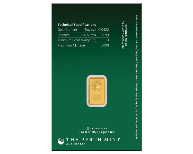 The Perth Mint - Dune - House Atreides - 1g