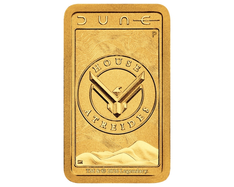 The Perth Mint - Dune - House Atreides - 1g