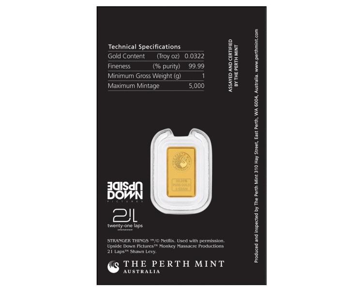 The Perth Mint - Stranger Things - 1g