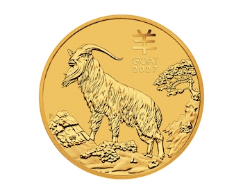 Australijski Lunar -  Rok Kozy 1oz (24h)