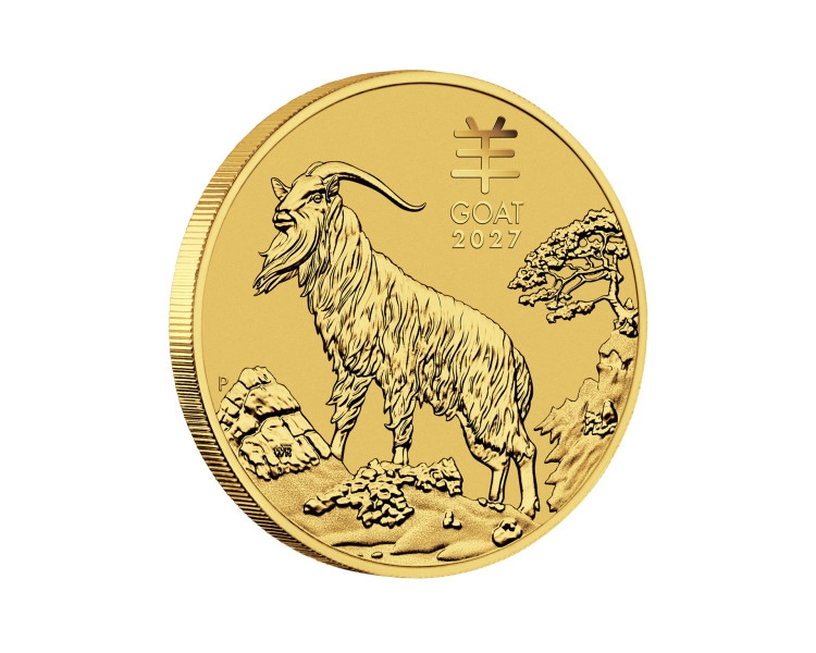 Australijski Lunar -  Rok Kozy 1oz (24h)