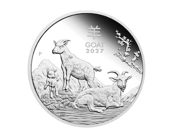 Lunar III Rok Kozy - 1oz - 2027 - Proof