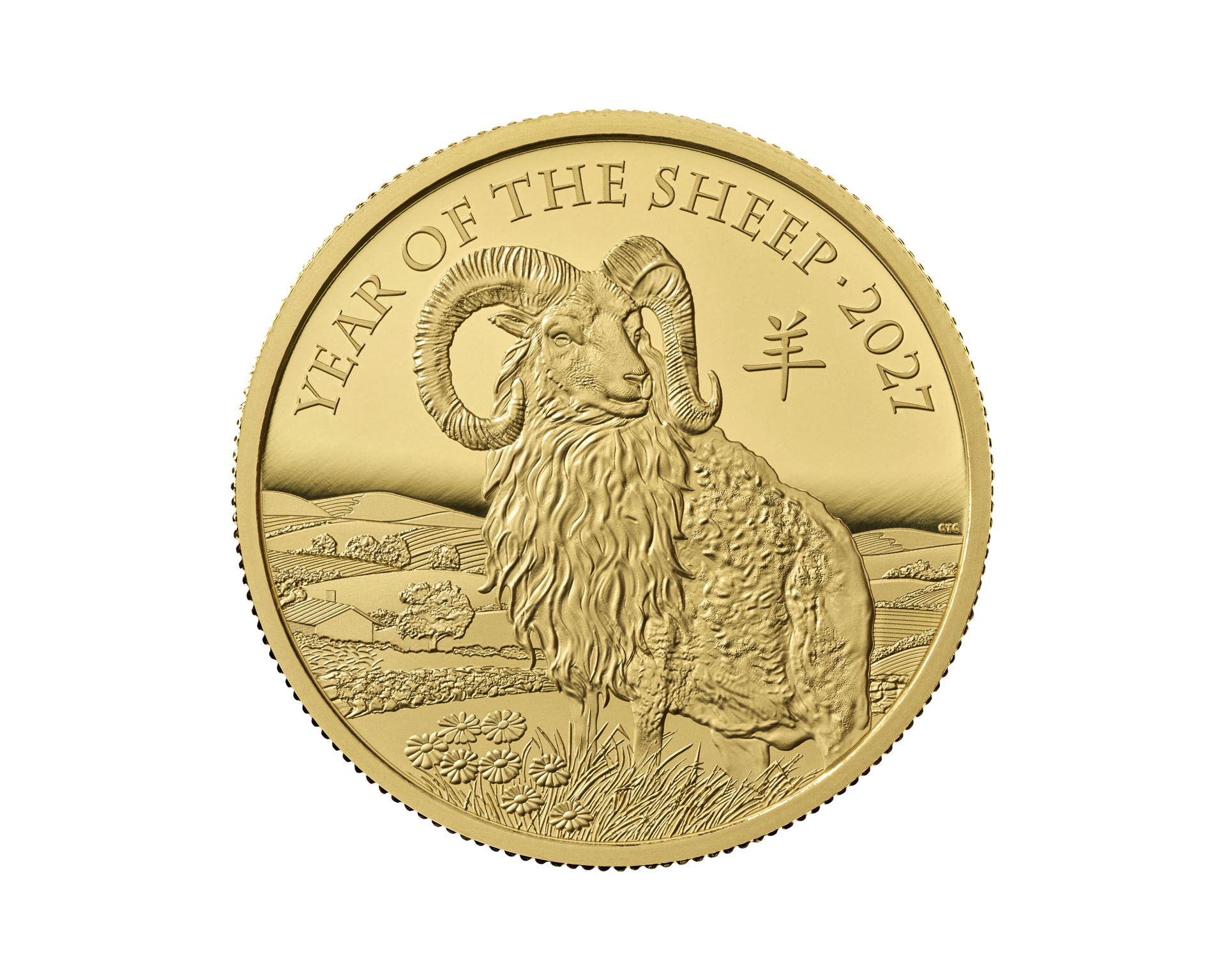 Lunar Year of the Sheep TRM - 1oz - 2027 - Proof