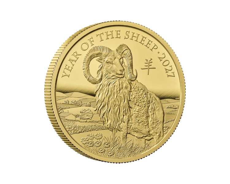 Lunar Year of the Sheep TRM - 1oz - 2027 - Proof