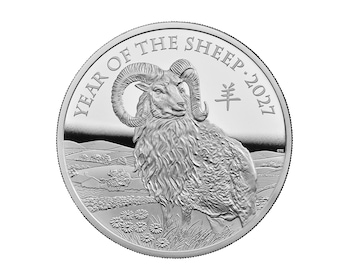 Lunar Year of the Sheep TRM - 1oz - 2027 - Proof