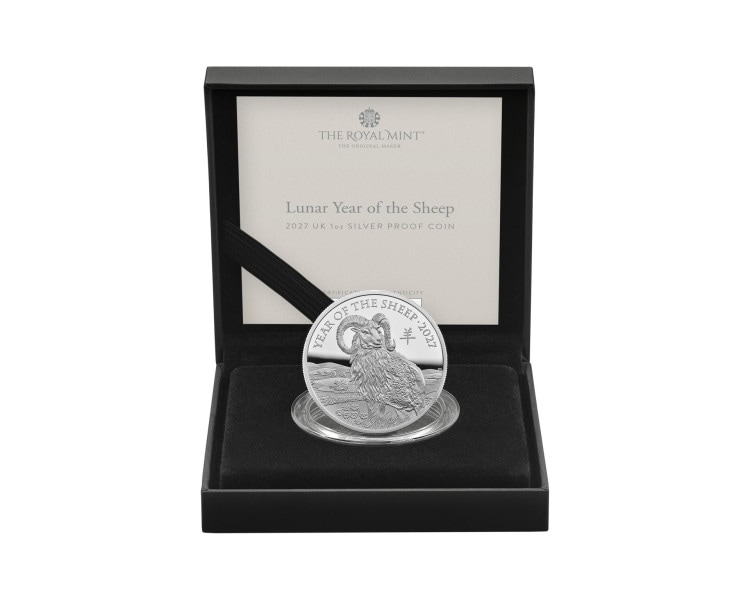 Lunar Year of the Sheep TRM - 1oz - 2027 - Proof