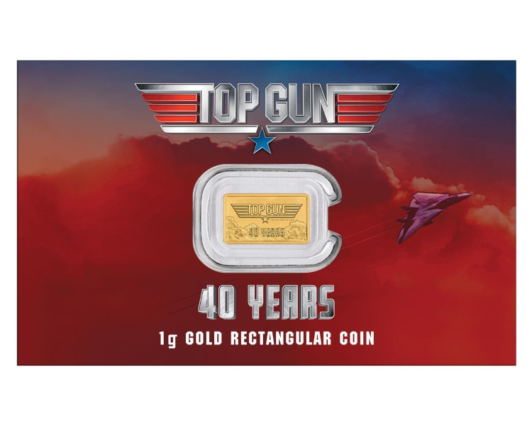 The Perth Mint - Top Gun - 40th Anniversary - 1g