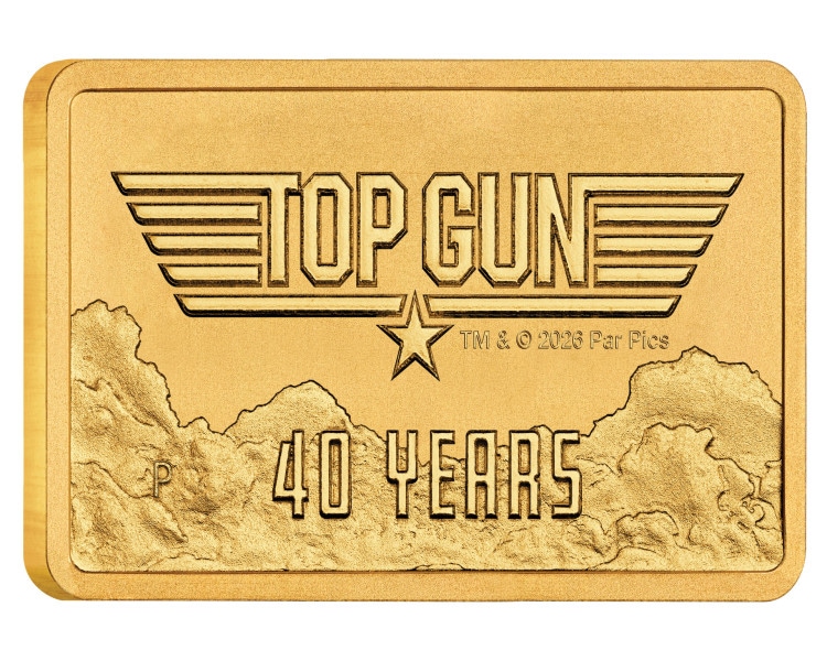 The Perth Mint - Top Gun - 40th Anniversary - 1g