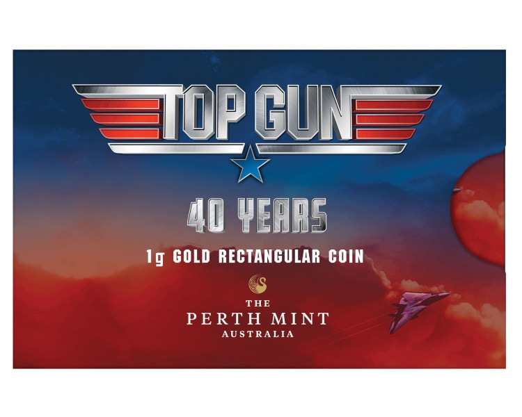 The Perth Mint - Top Gun - 40th Anniversary - 1g