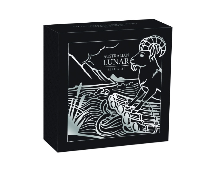 Lunar III Rok Kozy - 1oz - 2027 - Proof - Edycja Kolorowa