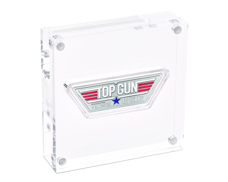 The Perth Mint - Top Gun Logo - 40th Anniversary - 1oz