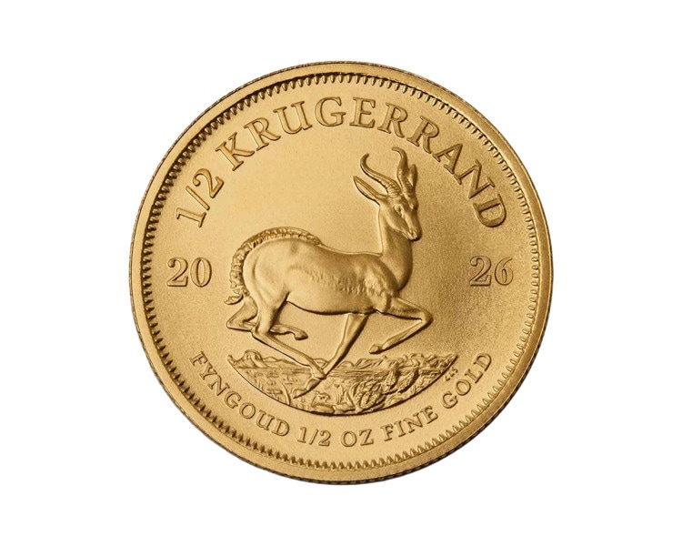 Krugerrand 1/2 oz (24h)
