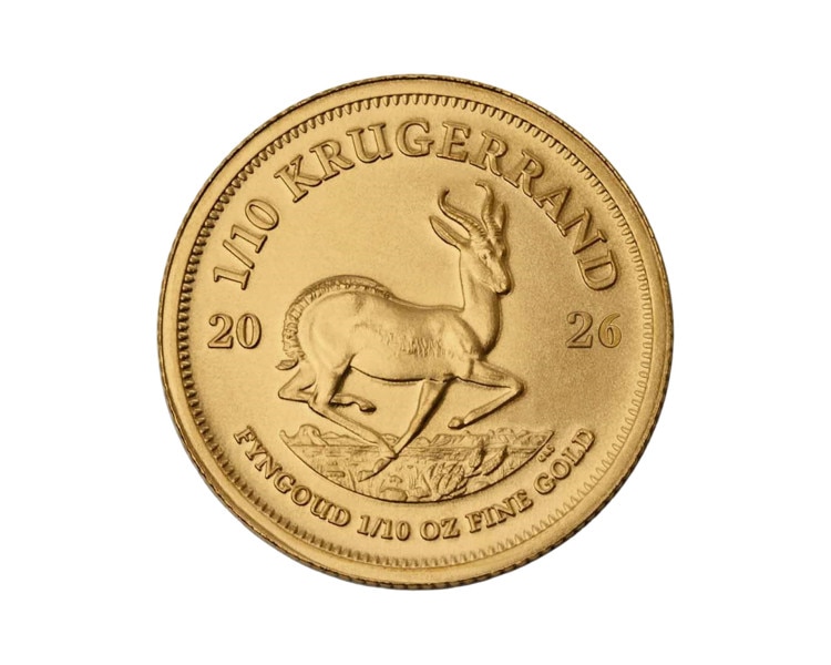 Krugerrand 1/10 oz (24h)