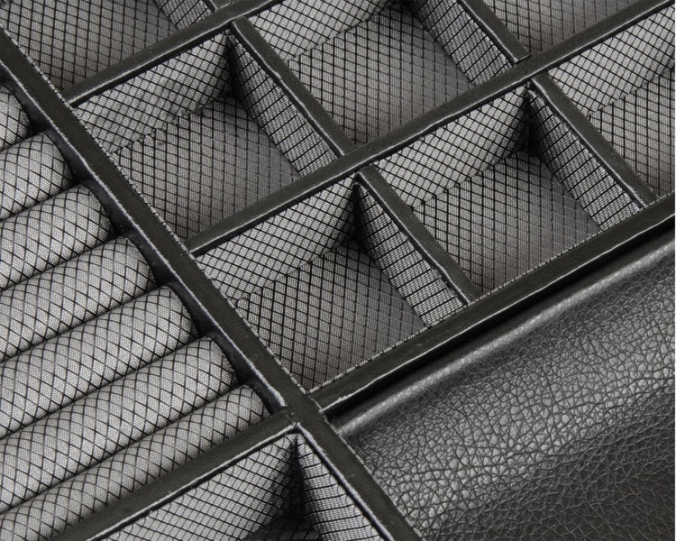 Windsor 10 piece Watch Box with Drawer Black