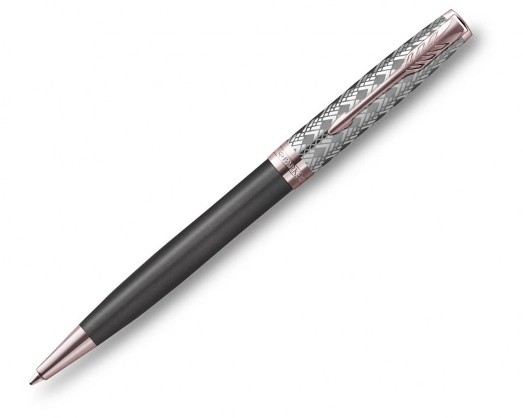 Długopis Parker Sonnet premium metal & grey PGT
