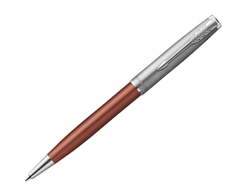 Długopis Parker Sonnet sand blasted metal orange