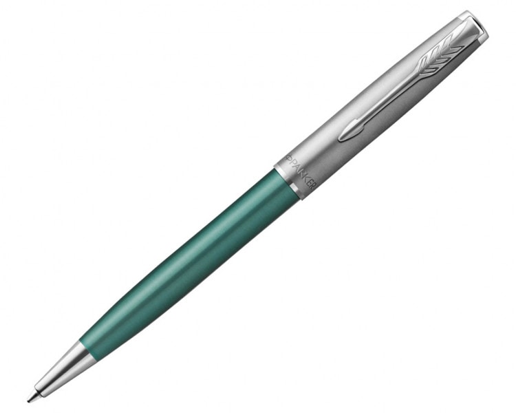 Długopis Parker Sonnet sand blasted metal green